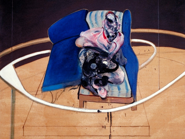 Francis Bacon, Study for Portrait on Folding Bed | Foto: © Tate London | Courtesy of Chiostro del Bramante, Roma