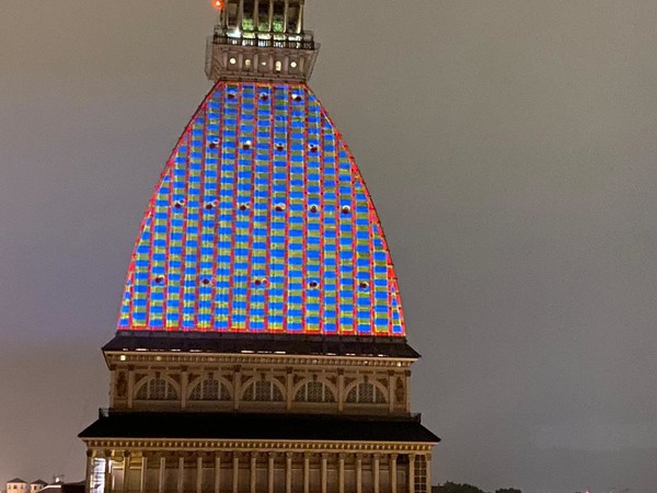 Videomapping, Mole Antonelliana, Torino