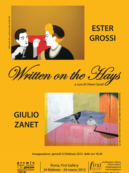 Written on the Hays, Ester Grossi e Giulio Zanet