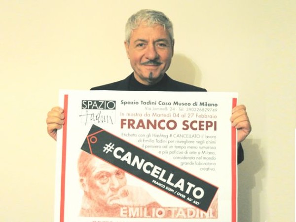 Franco Scepi. # Cancellato - Emilio Tadini, Spazio Tadini, Milano
