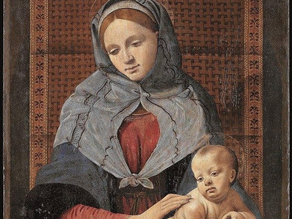 Piero di Cosimo (Firenze 1462 – 1522), Madonna con Gesù Bambino, 1485-1490 circa. Tavola. Parigi, Musée du Louvre
