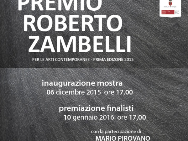 Premio Roberto Zambelli Per le Arti Contemporanee. Prima Edizione