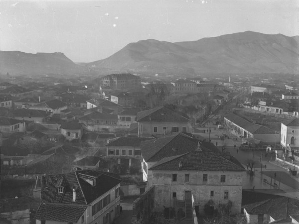 Shan Pici, View of Shkodra city, 1936