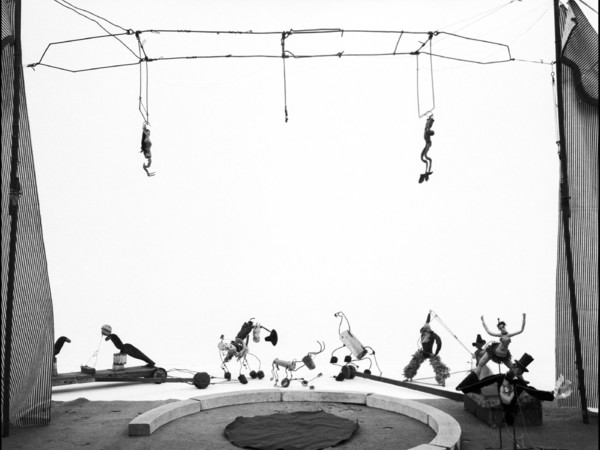 Ugo Mulas, dalla serie Circus Calder, 1963-64. Fotografie Ugo Mulas 