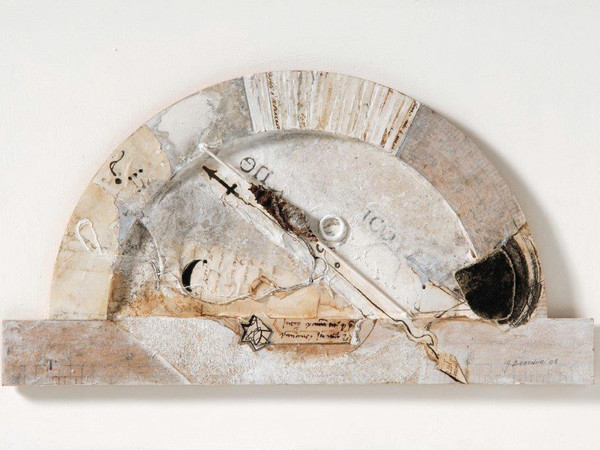 Gabriella Benedini, Il tempo del cambiamento, 2008, tecnica mista su tavola, cm 40x60