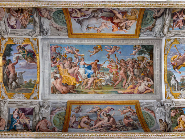 Galleria dei Carracci, volta dopo il restauro. Picture by Mauro Coen. Courtesy ufficio stampa ambasciata di Francia