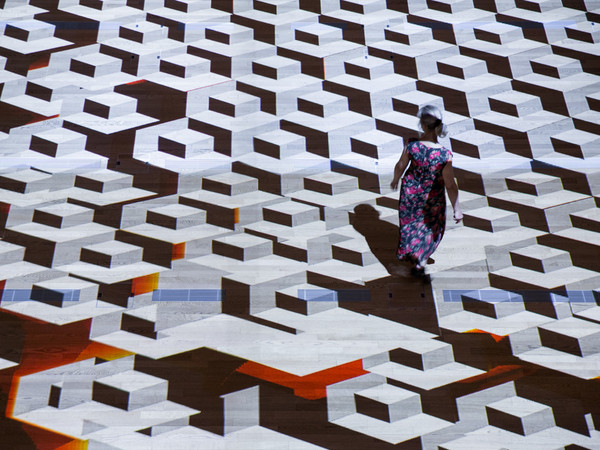 Miguel Chevalier, Onde Pixel, 2016, UniCredit Pavilion, Milano | Courtesy of UniCredit Pavilion © Miguel Chevalier