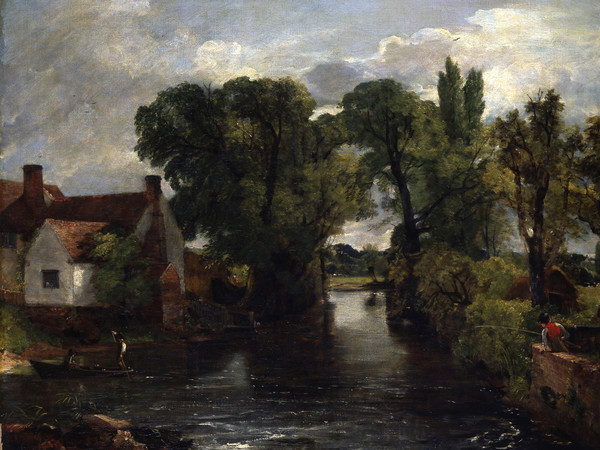 John Constable, Il canale presso il mulino, 1810-1814, olio su tela, 71 x 91,8 cm