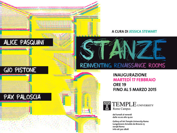 Stanze. Reinventing Renaissance Rooms, Temple University Rome