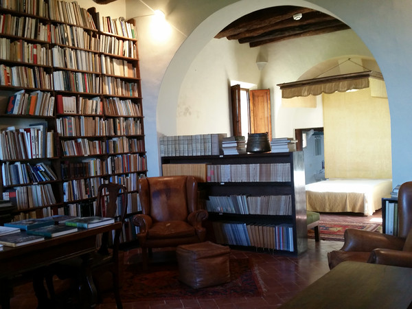 Casa museo Villa Brandi a Vignano, Libreria