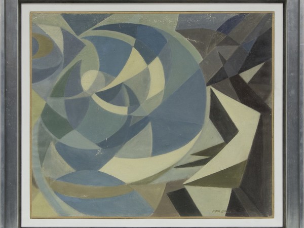 Giacomo Balla, Compenetrazione e luce, 1920, olio su tela