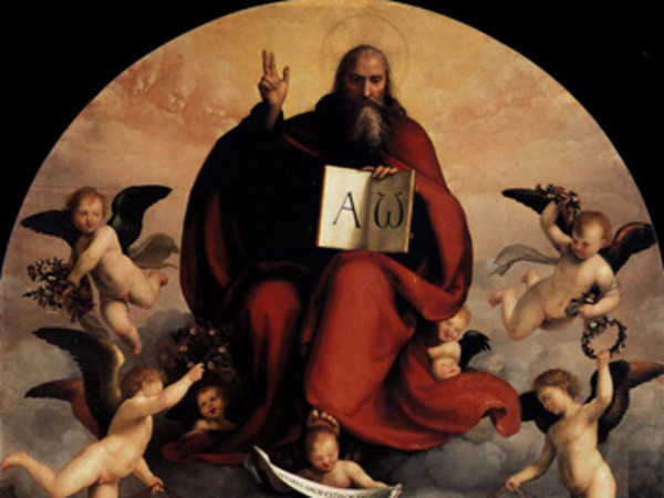 Fra' Bartolomeo, Dio Padre con le Sante Caterina e Maria Maddalena, Lucca, Museo Nazionale di Villa Guinigi