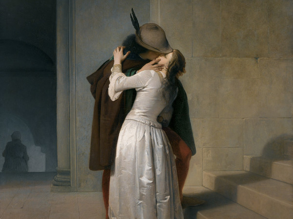 Francesco Hayez, Il bacio, 1861.