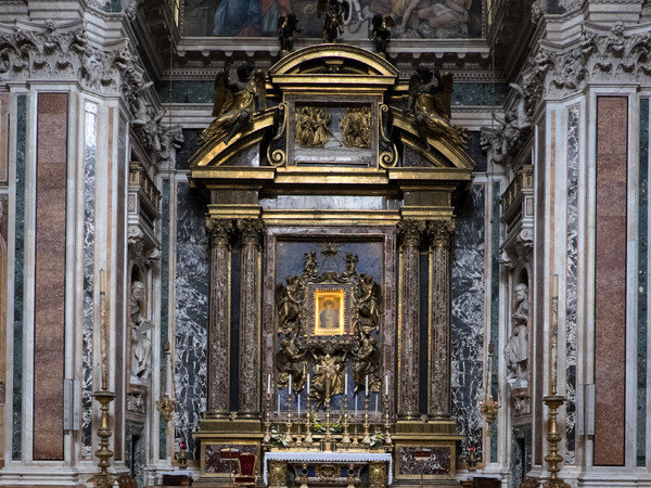 Interno della Basilica di Santa Maria Maggiore a Roma, Immagine tratta dal film 