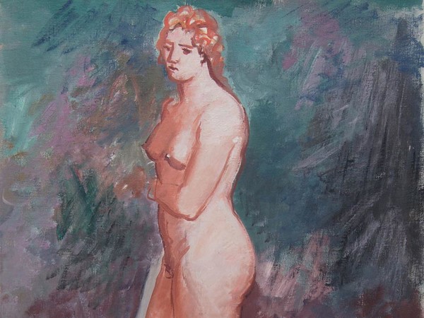 Achille Funi, Nudo di donna, 1930, Olio su tela, 59 x 71 cm