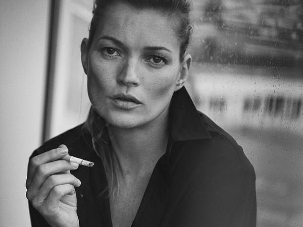 Peter Lindbergh, Kate Moss, Paris, 2015, Vogue Italia