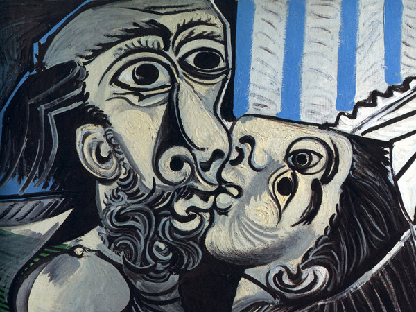 Pablo Picasso, Il bacio, 1925, Olio su tela, 130 x 97.7 cm, Musée National Picasso, Parigi