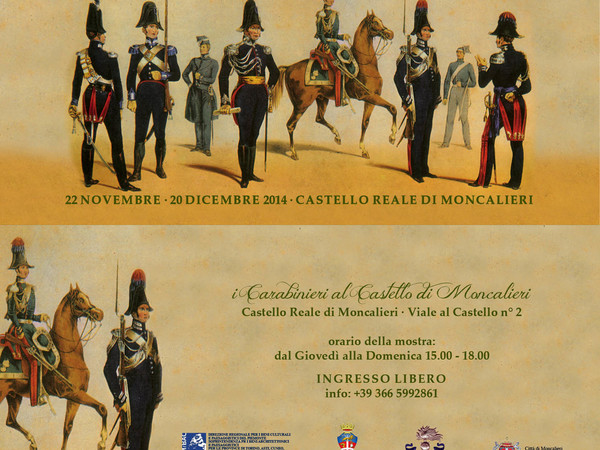 I Carabinieri al Castello di Moncalieri, Circolo Ufficiali del Real Castello, Moncalieri (TO)