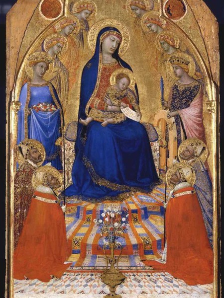 La Grande Piccola Maestà, Ambrogio Lorenzetti