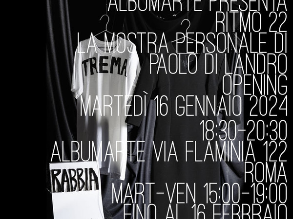 Paolo Di Landro. Ritmo 22, AlbumArte, Roma