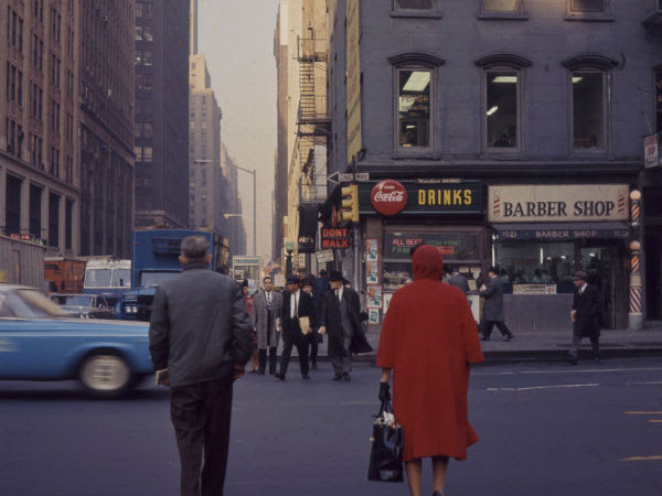 Tina Zuccoli, New York, 1964, diapositiva colore, 6x6 cm