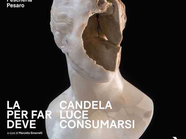 Nicola Samorì. La candela per far luce deve consumarsi