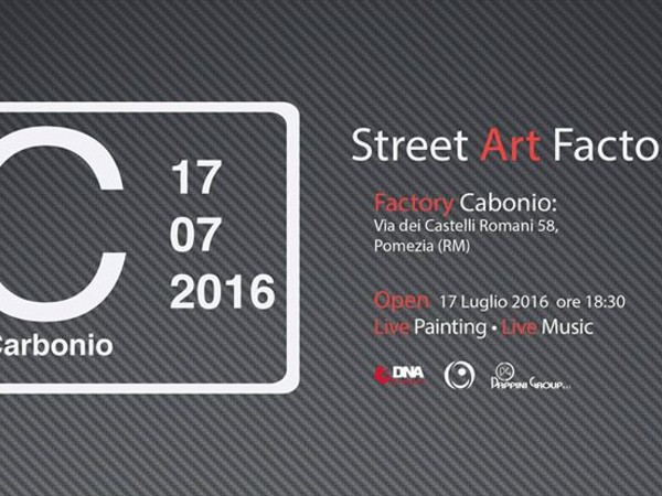 Carbonio | Street Art Factory, Pomezia