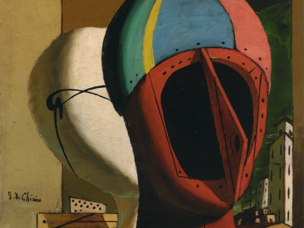 Giorgio de Chirico, Composizione metafisica (Muse metafisiche) (Metaphysical Composition – Metaphysical Muses), 1918. Collezione Fondazione Francesco Federico Cerruti per l’Arte, long-term loan to Castello di Rivoli Museo d’Arte Contemporanea, Rivoli