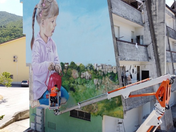 Murales di Attorep per OSA Around 2020, Vietri di Potenza