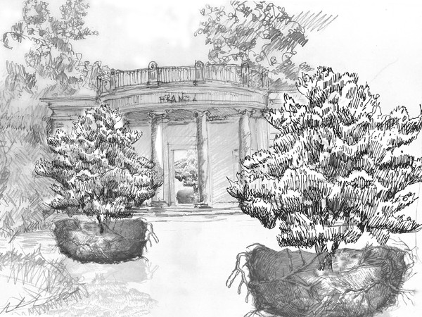 Céleste Boursier-Mougenot, document préparatoire pour l'oeuvre <em>transHumUs</em> / projet <em>rêvolutions</em> pour le pavillon Francia à la 56ème Biennale de Venise 2015. Courtesy de l'artiste et Galerie Xippas, Paris; Paula Cooper Gallery, New york; Galerie Mario Mazzoli, Berlin. Dessin: Pauline Phelouzat 2015 Céleste Boursier-Mougenot, document préparatoire pour l'oeuvre <em>transHumUs</em> / projet <em>rêvolutions</em> pour le pavillon Francia à la 56ème Biennale de Venise 2015. Courtesy de l'artiste et Galerie Xippas, Paris; Paula Cooper Gallery, New york; Galerie Mario Mazzoli, Berlin. Dessin: Pauline Phelouzat 2015