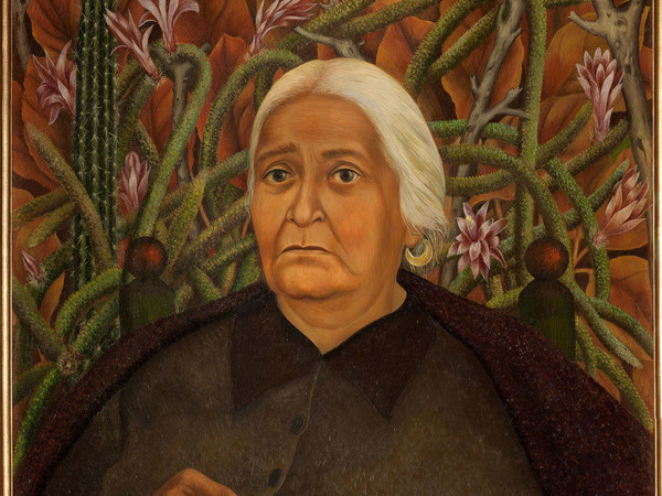 Frida Kahlo - Ritratto di Donna Rosita Morillo, 1944. Olio su masonite, 76x61. Col. Museo Dolores Olmedo, Xochimilco, México. Photographs by Erik Meza / Javier Otaola; image © Archivo Museo Dolores Olmedo, 2013 Banco de México