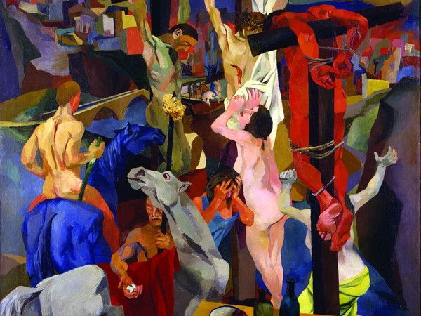 Renato Guttuso, Crocifissione, 1940-41, olio su tela. Galleria Nazionale d'Arte Moderna, Roma