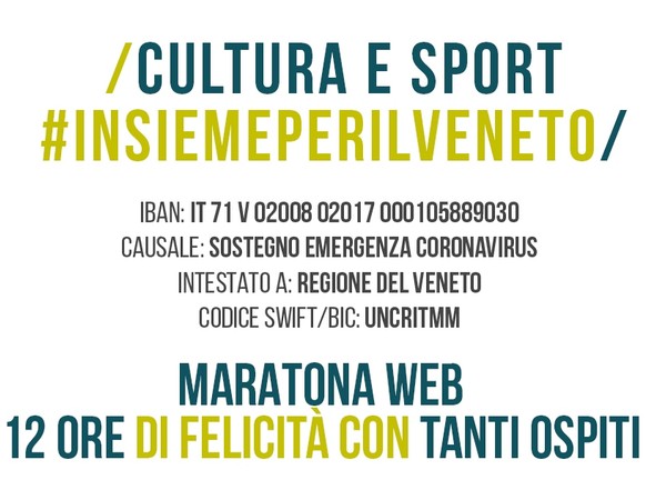 Cultura e Sport - #Insieme per il Veneto