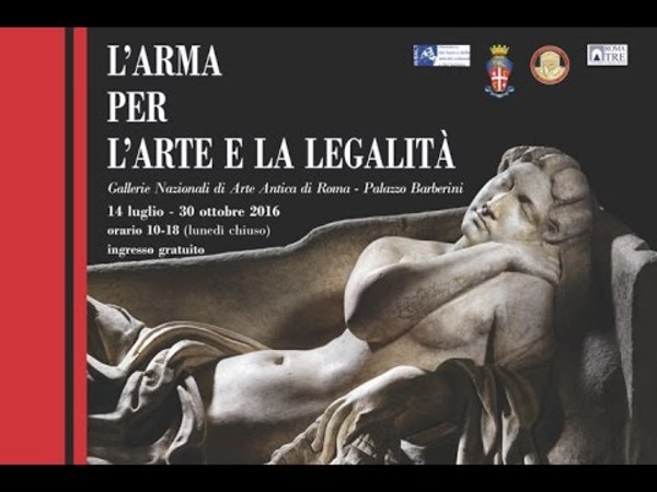 L’Arma per l’Arte e la Legalità, Galleria Nazionale d’Arte Antica in Palazzo Barberini , Roma