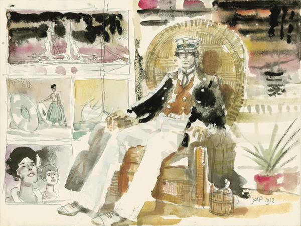 Hugo Pratt, Corto Maltese nelle isole Yap. Avevo un appuntamento | © 1994 Cong SA, Svizzera. Tutti i diritti riservati.