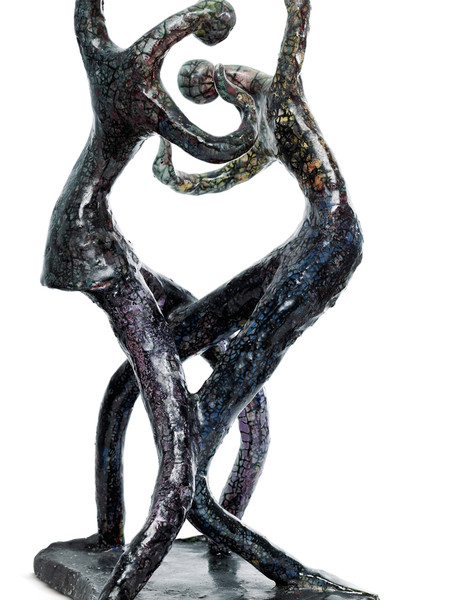 Hanna e Leszek Nowosielski, Figure in ceramica del ciclo Balletto, 1991