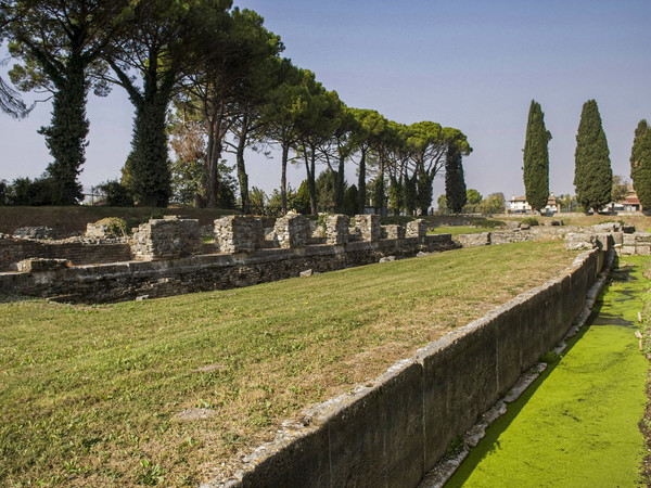 Resti dei Magazzini presso il Porto Fluviale, Area Archeologica di Aquileia | Foto: © Gianluca Baronchelli