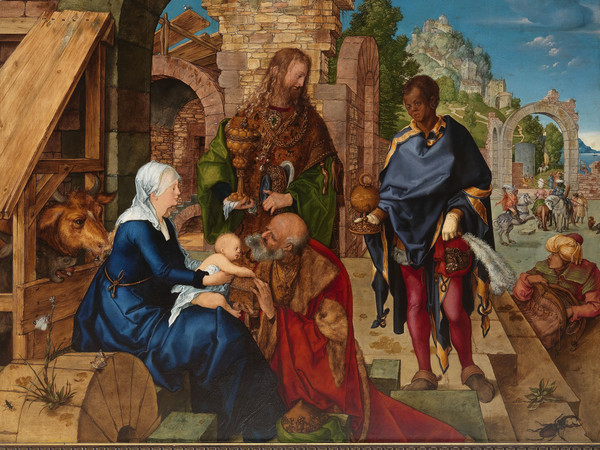 Albrecht Dürer, L'Adorazione dei Magi. Firenze, Gallerie degli Uffizi