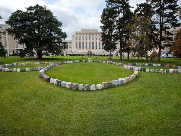 Michelangelo Pistoletto, Il Terzo Paradiso, Ginevra