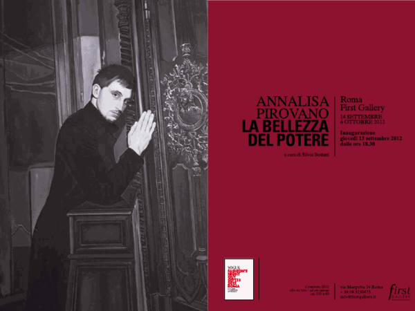 Annalisa Pirovano. La bellezza del potere, First Gallery, Roma