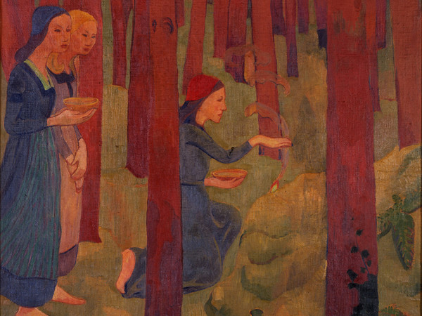 Paul Sérusier, L'Incantation, 1892-1892, Quimper Musée des Beaux-Arts