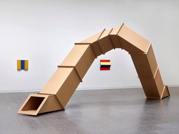  Installation view, Charlotte Posenenske, Work in Progress, K20, Düsseldorf, Series B, 2020 I Ph. Achim kukulies, Düsseldorf