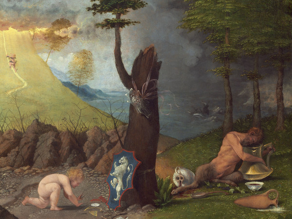 Lorenzo Lotto, Allegoria della Virtù e del Vizio, Washington, National Gallery of Art, Washington, Samuel H. Kress Collection