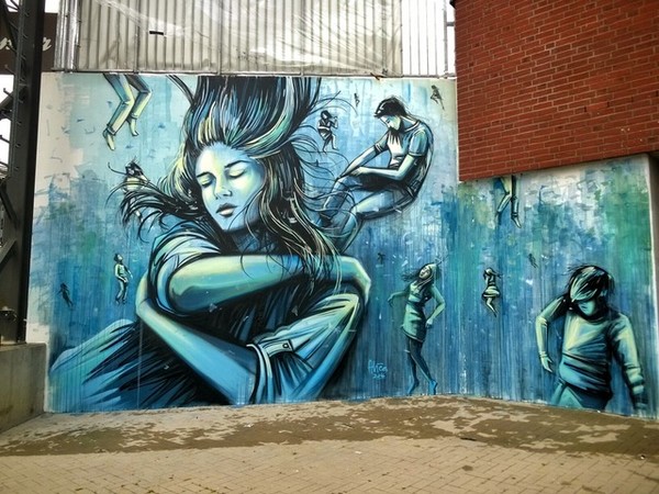  Alice Pasquini, Hamburg, 2016