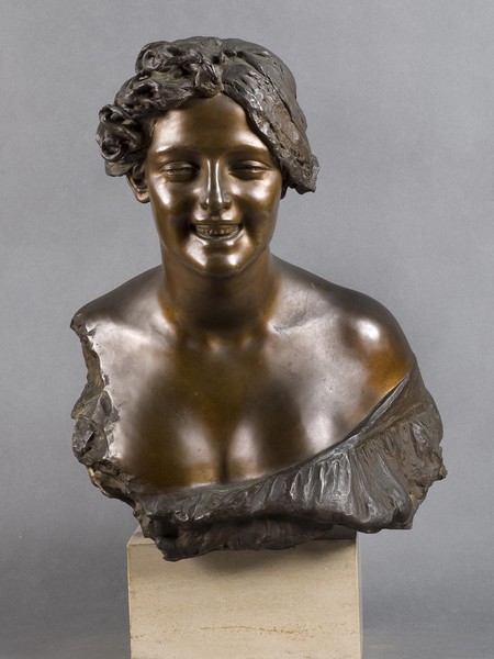 Giuseppe Renda: Ebbrezza, bronzo, h 54 cm. Collezione privata