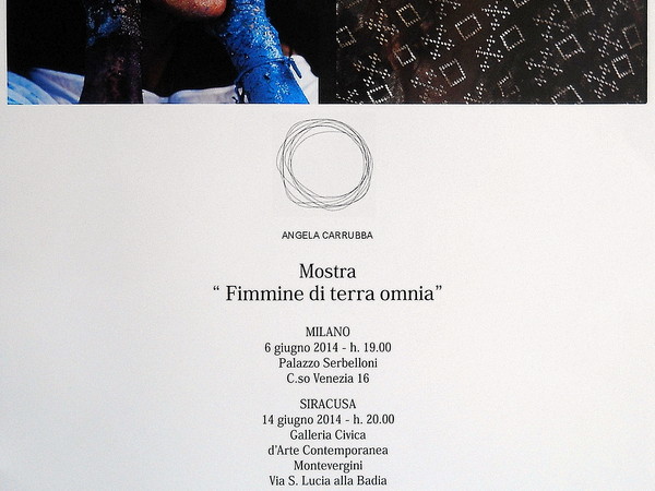 Angela Carrubba. Fimmine di terra omnia, Galleria Civica d'Arte Contemporanea Montevergini, Siracusa