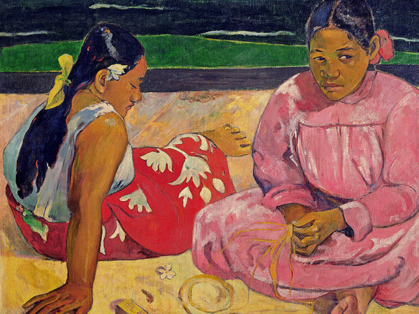 Paul Gauguin, Donne tahitiane sulla spiaggia, 1891, Olio su tela, 69 x 91.5 cm, Parigi, Musée d’Orsay | Courtesy Bridgeman Images