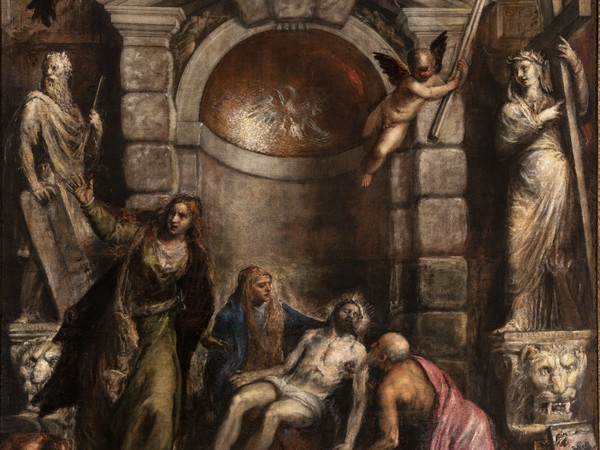 Tiziano Vecellio (1490 - 1576), La Pietà, 1575-1576, Olio su tela, 353 x 347 cm, Venezia, Gallerie dell'Accademia | Courtesy Gallerie dell'Accademia, Venezia