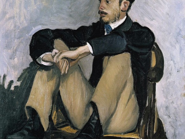 Frédéric Bazille, Ritratto di Renoir, 1867