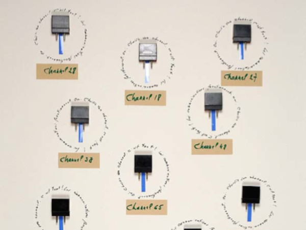 B. Heidsieck, <em>Circuits intêgres</em>, 1989 | Courtesy of Fondazione Bonotto<br />